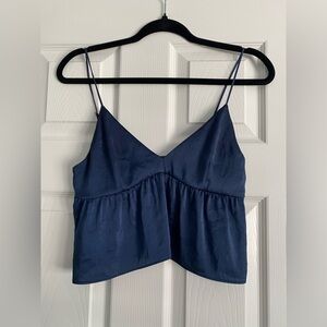 Little Moon Navy Camisole Top